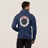 Vintage en Tach Finish First Hoodie (Achterkant volledig)