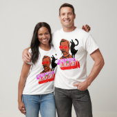 vintage en zwarte kat t-shirt (Unisex)