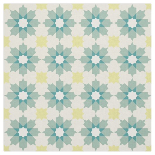 vintage encaustic eendenei crème stof (Swatch)