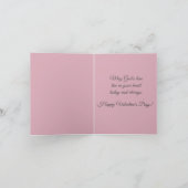 Vintage Engel met de Kaart van de Valentijnsdag (Binnen)