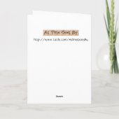 Vintage - Engelen in Dromenland, Kaart (Achterkant)