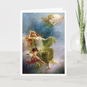 Vintage - Engelen in Dromenland, Kaart