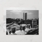 Vintage England London Hyde park hoek Hilton Briefkaart (Voorkant / Achterkant)