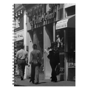 Vintage England London Shops Carnaby street 1970 Notitieboek