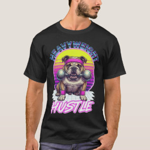Vintage English Bulldog Athletic Club - Retro Hond T-shirt