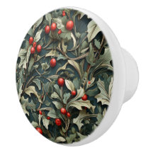 Vintage English Holly berry botanical