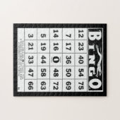 Vintage Ephemera | Bingo-kaart Legpuzzel (Horizontaal)