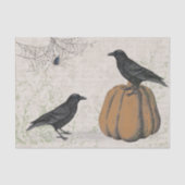 Vintage Ephemera Halloween Tissuepapier (Voorkant)