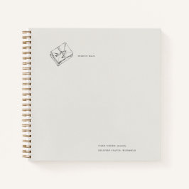 Vintage Epistolaire Esthetiek Notitieboek