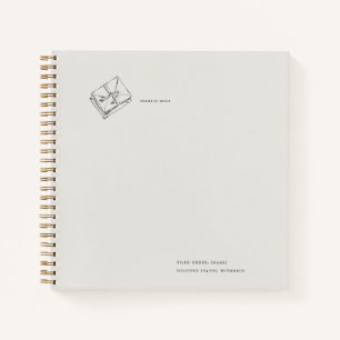 Vintage Epistolaire Esthetiek Notitieboek