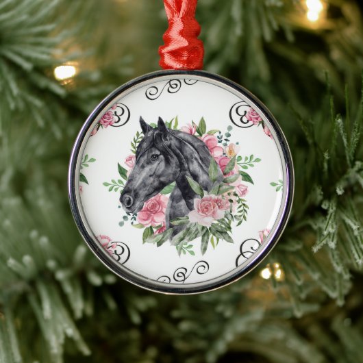 Vintage Equestrian Christmas Ornament Keepsake (Boom)