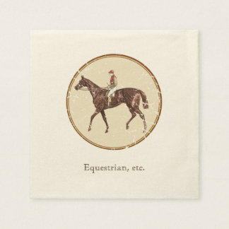 Vintage Equestrian Servetten