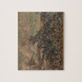 Vintage-Era Storming Fort Wagner Legpuzzel (Verticaal)