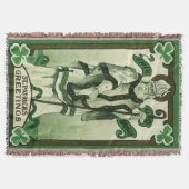 Vintage - Erin Go Bragh - St. Patrick's Groeten Deken (Voorkant)