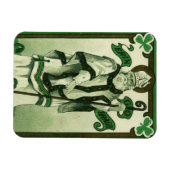 Vintage - Erin Go Bragh - St. Patrick's Groeten Magneet (Horizontaal)