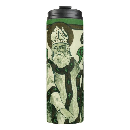 Vintage - Erin Go Bragh - St. Patrick's Groeten Thermosbeker (Voorkant)