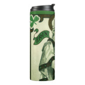 Vintage - Erin Go Bragh - St. Patrick's Groeten Thermosbeker (Gedraaid links)