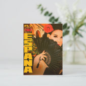 Vintage Espana Travel Briefkaart (Staand voorkant)