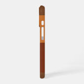 Vintage Espresso Bean Pattern iPhone 16 Hoesje (Linkerkant)