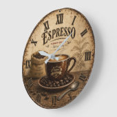 Vintage Espresso Coffee Grote Klok (Hoek)