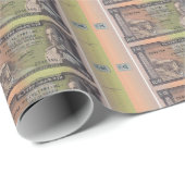 Vintage Ethiopian Birr Banknote Cadeaupapier (Rol Hoek)