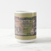 Vintage Ethiopian Birr Banknote Koffiemok (Center)