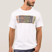 Vintage Ethiopian Birr Banknote T-shirt (Voorkant)