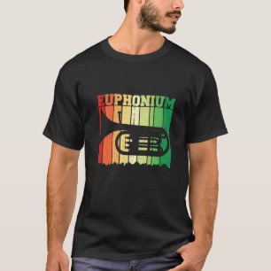 Vintage Euphoniumspeler Bariton Muziekinstrument T-shirt