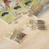 Vintage Expressionisme, Almeria door Walter Gramat Legpuzzel (Zijkant)