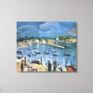Vintage Expressionisme, Hidensee door Walter Grama Canvas Afdruk