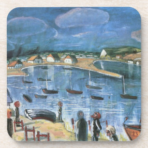 Vintage Expressionisme, Hidensee door Walter Grama Drankjes Onderzetter