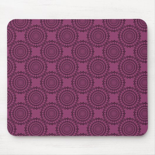 Vintage Fab Muismat, Bordeaux Muismat (Voorkant)