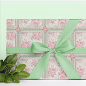 Vintage Faded Roses All Occasion  Cadeaupapier