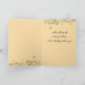 Vintage Faeries door de Vijver Kaart (Binnen)