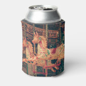 Vintage Fairground Carousel Horses Blikjeskoeler (Blikje Achterkant)