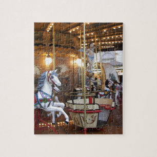 Vintage Fairground Carousel Legpuzzel