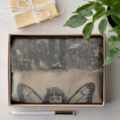 Vintage Fairy Girl Butterfly Wings Tissuepapier (Geschenk)
