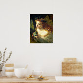 Vintage Fairy Girl van Sophie Gengembre Anderson Poster (Keuken)