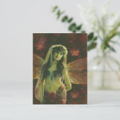 Vintage Fairy Nymph Postcard Briefkaart (Staand voorkant)