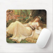 Vintage Fairy Princess Mousepad Muismat (Met muis)