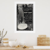 Vintage Fairy Soap Ad from 1916 Poster (Keuken)