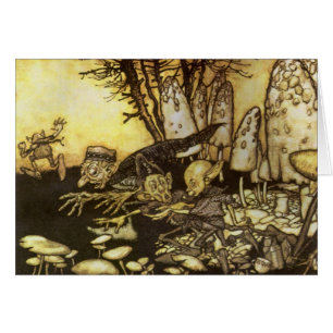 Vintage Fairy Tale, Band of Workmen van Rackham