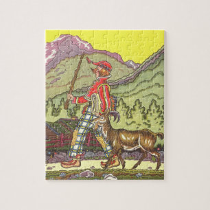 Vintage Fairy Tale, Boy and the North Wind, Hauman Legpuzzel