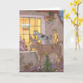Vintage Fairy Tale, Bremen Town Musicians, Hauman Kaart (Gele Bloem)