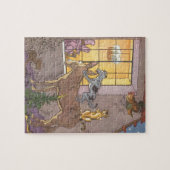 Vintage Fairy Tale, Bremen Town Musicians, Hauman Legpuzzel (Horizontaal)