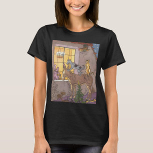 Vintage Fairy Tale, Bremen Town Musicians, Hauman T-shirt