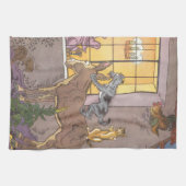 Vintage Fairy Tale, Bremen Town Musicians, Hauman Theedoek (Horizontaal)