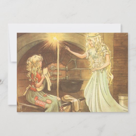 Vintage Fairy Tale, Cinderella en Fairy Godmoeder (Voorkant)
