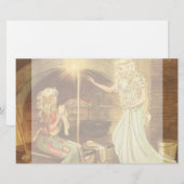 Vintage Fairy Tale, Cinderella en Fairy Godmoeder Briefpapier (Voorkant / Achterkant)