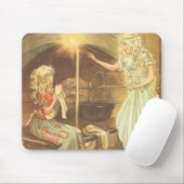 Vintage Fairy Tale, Cinderella en Fairy Godmoeder Muismat (Met muis)